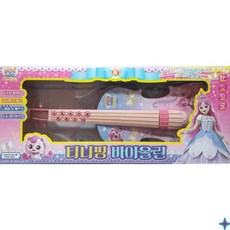 애들랜드 캐치티니핑 유아용 사랑의 하츄핑 바이올린, 핑크, 1개