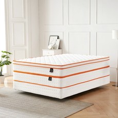인테리어레시피 호텔 유로탑 독립스프링 침대 매트리스 S SS Q K, 독립 스탠다드 23cm