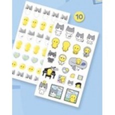 SHINee TAEMIN 李泰民 TAEMARI&GGUNG 官方週邊商品, 1個, 10. 貼紙組