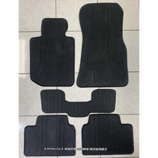 猴野人 BMW 3系列 G20/G21 汽車腳踏墊, 黑邊, 黑邊