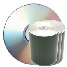 Daxon 台灣製造 CD-R 52X/700MB 300片 無印刷空白光碟片, 1套, 無印刷700MB