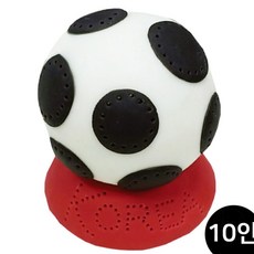 JINI 향기 버블솝플레이 축구공 검정 10인 비누찰흙