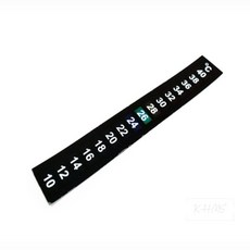 경희의마실 스티커형 어항 온도계 어항온도스티커, 1개