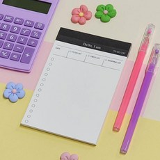 체크리스트메모지 사무