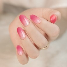 엘씨네일 투명 시럽 네일스티커, 2개, 시럽네일스티커 218. 스파클핑크