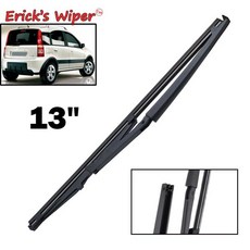 Erick`s 와이퍼 후면 와이퍼 블레이드 피아트 팬더 169 2003 - 2012 윈드 실드 뒷문 창문 청소 자동차 레인 브러시 13 인치