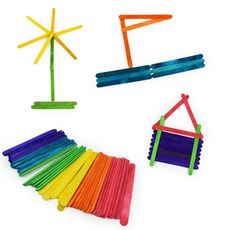 배들 DIY 목공 공예용 나무 스틱 하드막대, 일반(소)