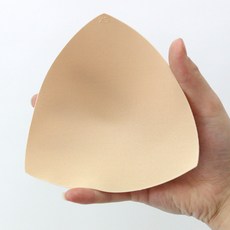 브라패드 얇은 기본 빅삼각패드 / 스포츠브라캡 볼륨업