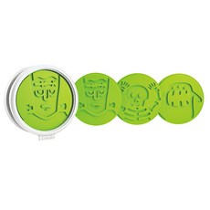 Tovolo 스푸키 몬스터 쿠키 커터 6종 세트, 1개, Green