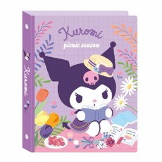 現貨正版 三麗鷗 20孔夾 A5活頁 酷洛米 大耳狗 20孔資料夾, 1個, 酷洛米 / VPNB-20104B