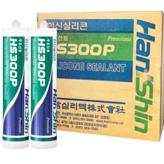 한신 무초산실리콘 다용도 비초산실란트 창틀 샷시 박스판매 우드, 5개