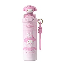 크로스 보더 산리오 2in1 텀블러 510밀리미터, 1개, 510ml, 510ml 마이멜로디