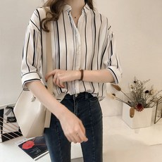 수유 티셔츠 여름 단추 셔츠 수유복 블라우스 상의 반팔 30대 20대