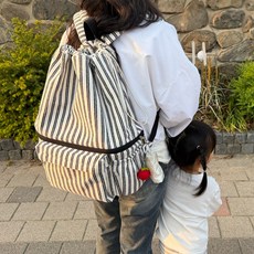 보냉기저귀가방 보냉백팩 기저귀가방 기저귀백팩 아기엄마 이유식 가벼운 보온보냉 대용량, 아이보리