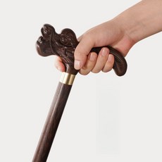 명아주지팡이 걷기보조기구 할머니 선물 목발 키 거동 안전 용품, 1개