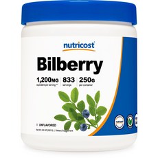 nutricost 無味無麩質山桑子, 1個, 250g