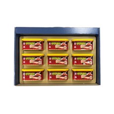 런천미트 9캔 햄선물세트 햄9캔 명절선물세트 추석선물세트 설날선물세트 선물세트, 1세트