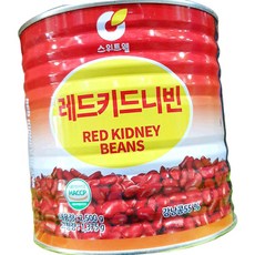 스위트웰 레드 키드니빈스 2.5kg 콩통조림, 1개