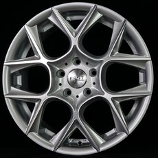 ERST EM6 鑄造 18吋 5孔112 鋁圈，提升操控性能與運動風格，麗車坊專業推薦, 銀色車面, 1個