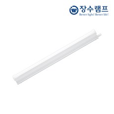 장수램프 LED T5 간접등 8W 400mm 데코램프 천장등, 주광색(하얀빛) 2pin