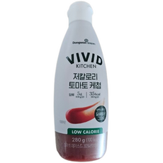 동원 비비드키친 저칼로리 토마토케첩, 3개, 280g