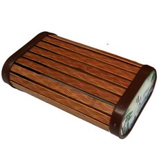 여름 베개 시원한 냉감 말랑말랑 목 경추 수면 돕는 노인 건강 관리 대나무 하이 쿨, A. 노인용 중공 베개 36x17x9