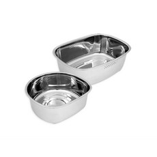 스텐 설거지통 대형 채소 과일 세척통 다용도세척통, D형