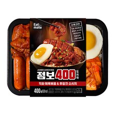 [랭킹닭컴] 잇메이트 점보 400 도시락 직화 제육볶음&후랑크소시지, 10개, 400g