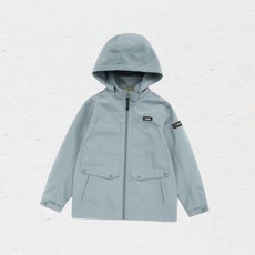 내셔널지오그래픽 키즈 K223UJP930 타슬란 배색 바람막이 점퍼 SMOKE GREEN 371533