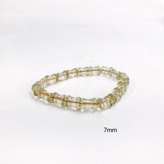Moon Hao 黃水晶竹節手串, 7mm-手圍15, 1個