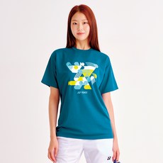 요넥스 남성 여성 티셔츠 반팔 25 클럽 팀 YM0043EX TQ