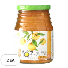 다미즐 봉밀 유자차, 580g, 1개입, 2개