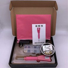 큐빅붙이기 기계 용접기 무대의상 의류리폼 인형, 핑크도트 다이아몬드 1-5mm, 1개, 핑크도트 다이아몬드 1-5mm