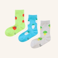 그리니 앵클 양말 3팩