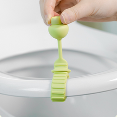 뉴에잇 실리콘 변기뚜껑 손잡이 4p, 1세트