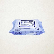 문교 화이트보드 클리너 깔끄미 클리닝 티슈 30매 CLT-30 1개입