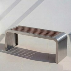 特蘭德 戶外長椅 120CM, 银灰色 120CM(2人座）