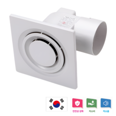 도리도리 동우 DWV-11DRB 저소음 욕실용 화장실 환풍기 시로코팬, 고객 직접 설치