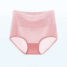EQTN高腰無痕內褲 女士內褲 透氣舒適 親膚呵護, 嫩粉色