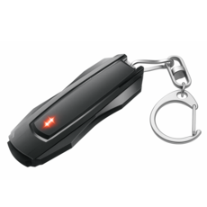 넥토스 휴대용 정전기 방지 제거기 키링 키홀더 열쇠고리, 1개, 블랙