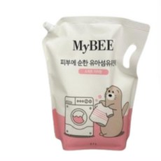 마이비 피부에순한 유아섬유유연제 스위트터치 리필, 12개, 2.1L