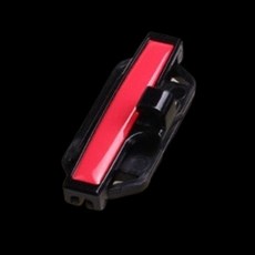 安全帶鬆緊器（一對）安全帶調節器 汽車安全帶固定器, 1個, 紅色