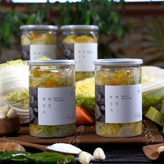 맛디자인 어린이 한입 백김치 아기김치, 860g, 2개