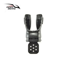 제작 열가소성 스노클링 기어 단계 조절기 다이빙 서핑, [03] Black, 1개