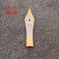 Jinhao 82 펜촉 만년필 골든 실버 EF F M 벤드 크기 26 펜촉 편지지 사무용품 쓰기 펜, 02 F golden