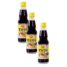 오뚜기 멸치장국 360ml 3개, 1세트