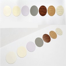 니니마켓 흠집 가리기 스티커 54P 벽구멍메꾸미, 주름 미색 (002)