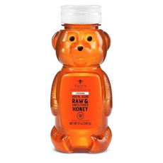 Nate's Honey Nature 100% 순수 루이지애나 로 & 언필터드 허니 12 oz (FP011) 135507, 340g, 1