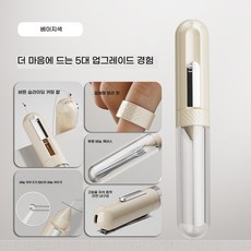5in1 바느질 도구 바늘귀꿰는도구 바늘꿰기 실뜯개와 실꿰기가 리퍼 실뜨개(조작 간편 시력 약한 어르신도 쉽게 사용), 하얀색