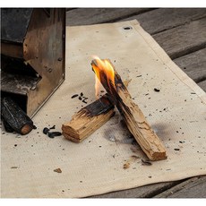 캠프맨 방염매트 방염포 방염원단 캠핑 화로대 사용 난연, 1개